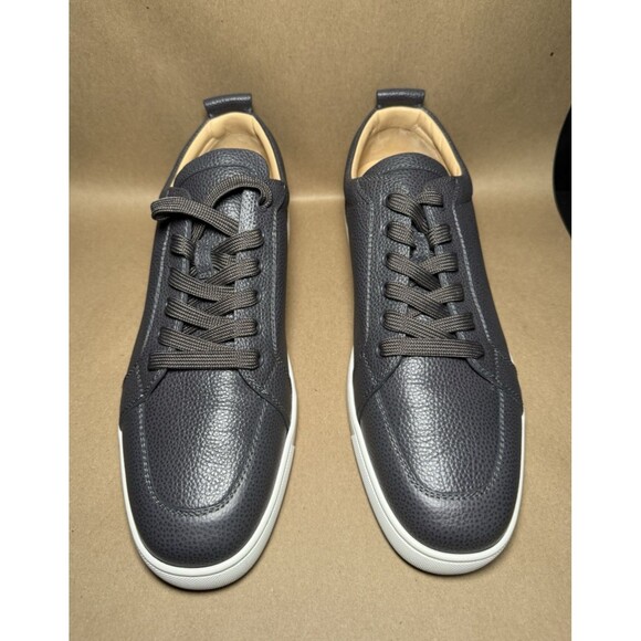Christian Louboutin Rantulow Gray Pebble Leather Mens 46 main image 6